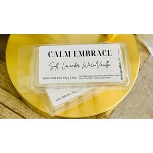 PH Design Organics Wax Melts Calm Embrace Soft Lavender‎ Warm Vanilla